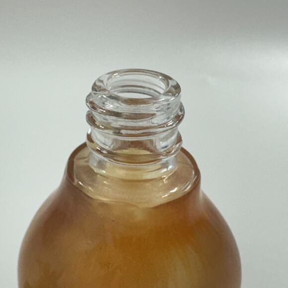 Perfume Bottle With Metal Frog Screw Top Dauber Multicolor Rhinestones Marked R - Picture 13 of 16